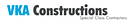 V K A Constructions logo