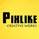 Pixlike Creative Works logo