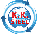 K K Steel logo