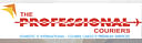 The Professional Couriers logo